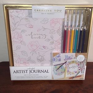 CREATIVE YOU BRAND NEW & SEALED COLORFUL ARTIST JOURNAL